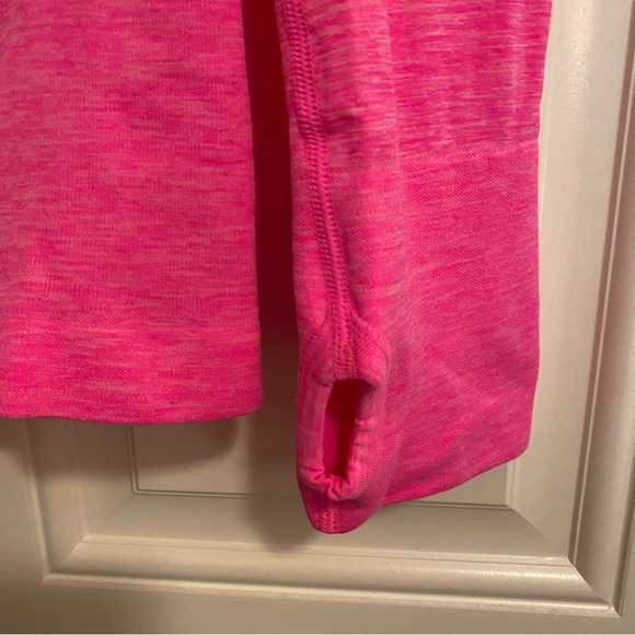 VSX Victoria's Secret Sport Studio Half-Zip Jacket Neon Pink Melange, L, NWT - Picture 4 of 10